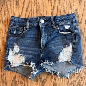 AE super stretch shorts size 0